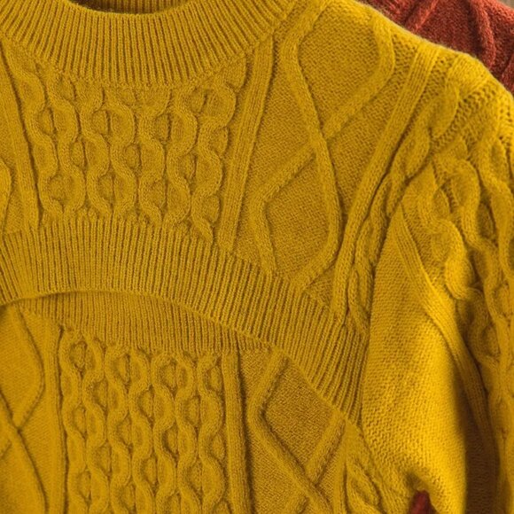 BiBi Cable-Knit Sweater with Cut Out Chest Detail - Picture 2 of 3